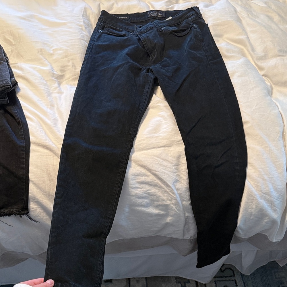 Brooke Legging Jeans - Black Jeans - Lucky Brand - Size 10 - Size 30